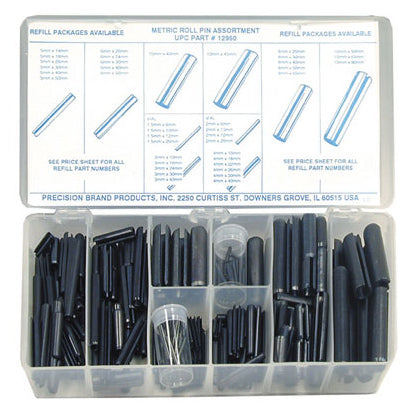Metric Roll Pin Kit, 287 pc.
