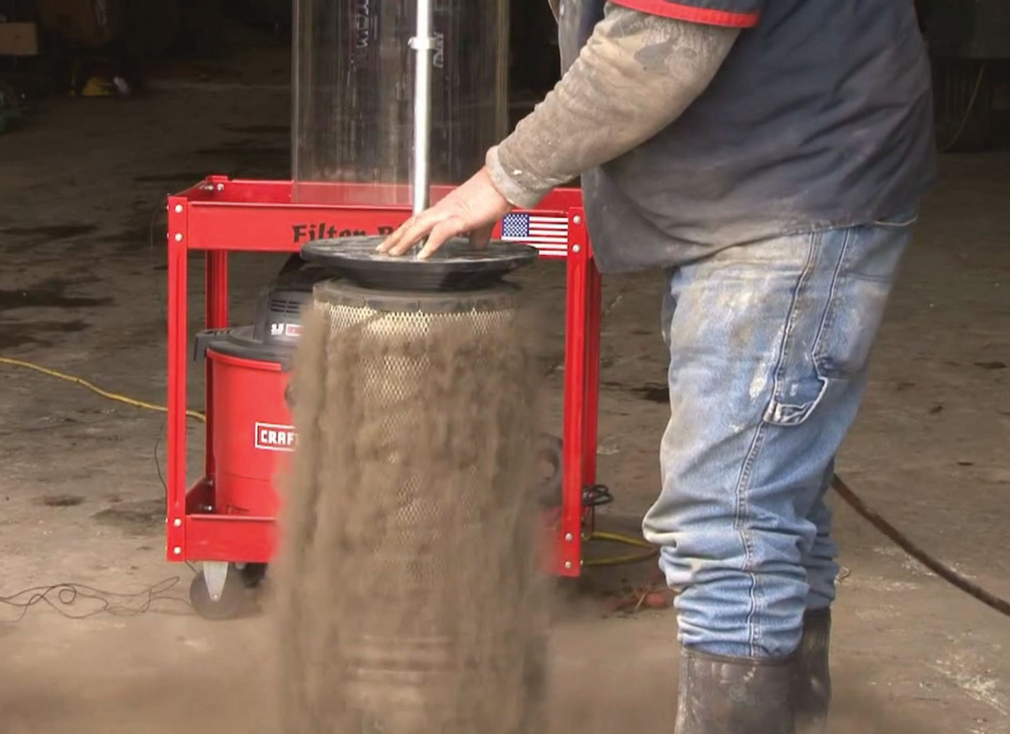Air Filter Blaster MAX - Portable Unit