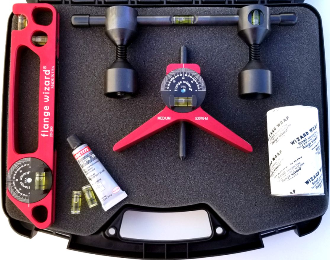 Flange Wizard Two Hole Pipe Magician's Case