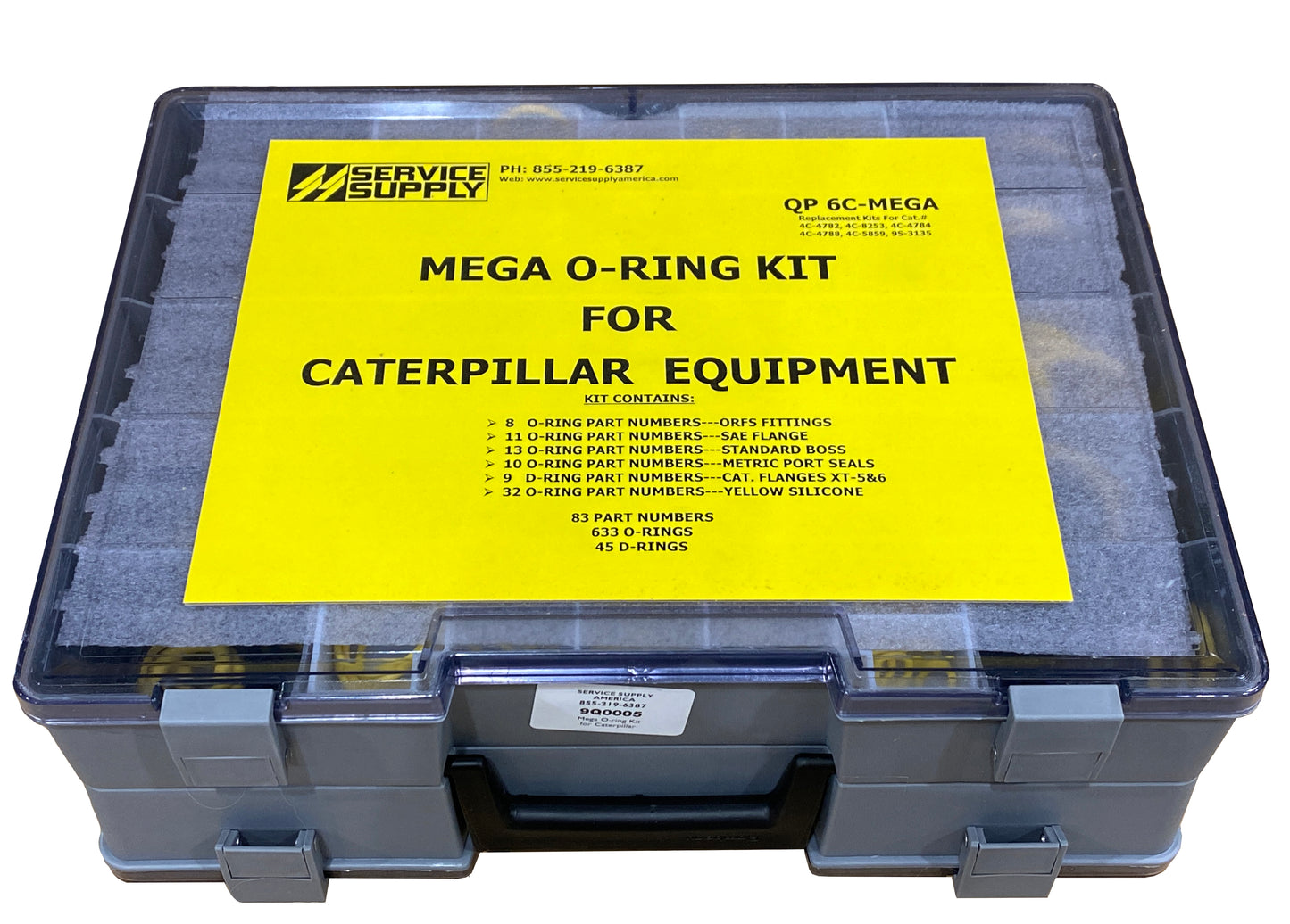 Mega O-Ring Kit for Caterpillar Equipment