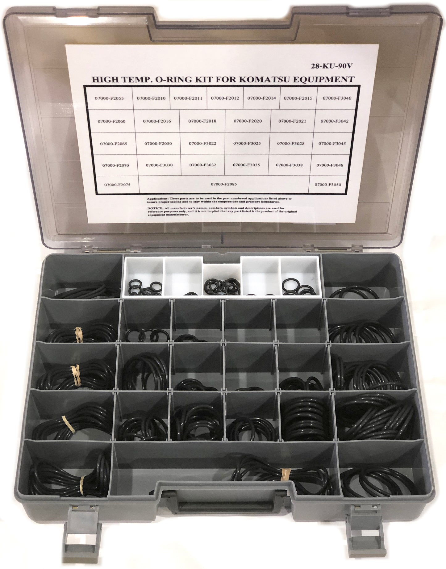 High Temp. O-Ring Kit for Komatsu Equipment