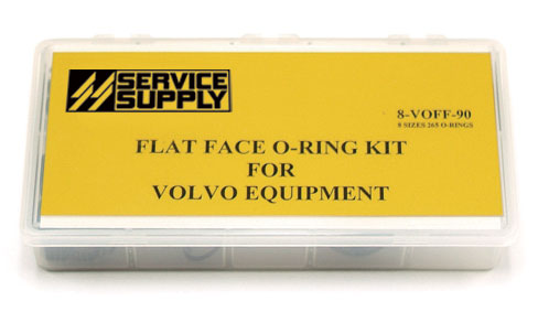 Flat Face O-Ring Kit for Volvo Equipment