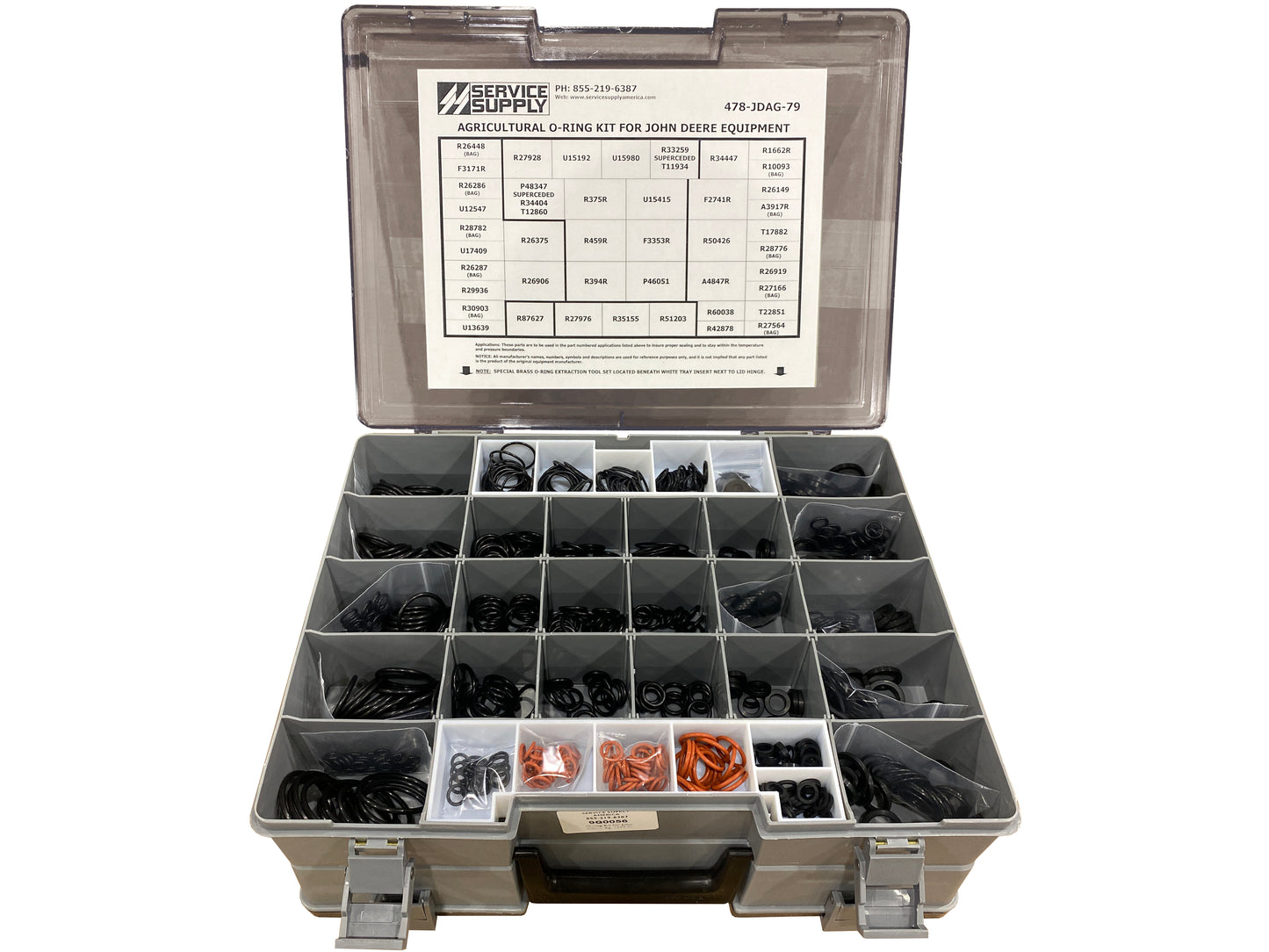 Industrial O-Ring Kit for John Deere Agriculture Equipment