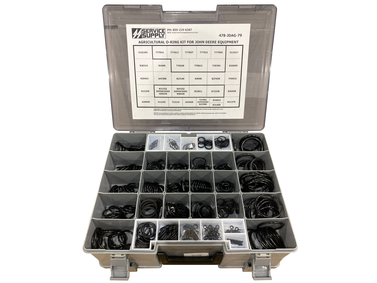 Industrial O-Ring Kit for John Deere Agriculture Equipment