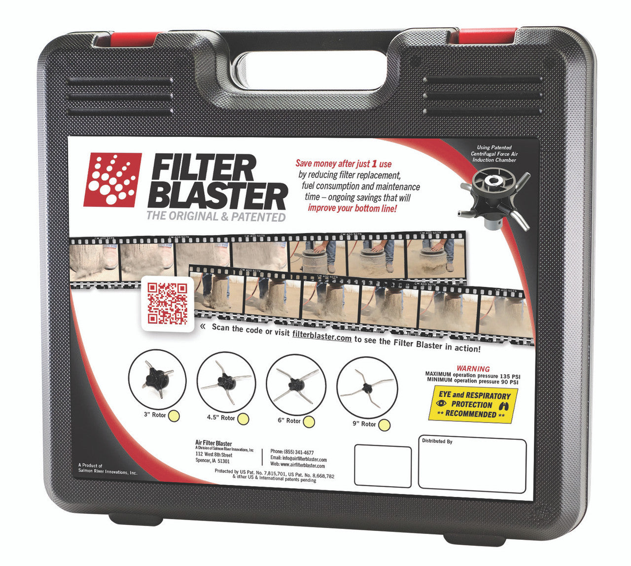 Air Filter Blaster MAX - Portable Unit