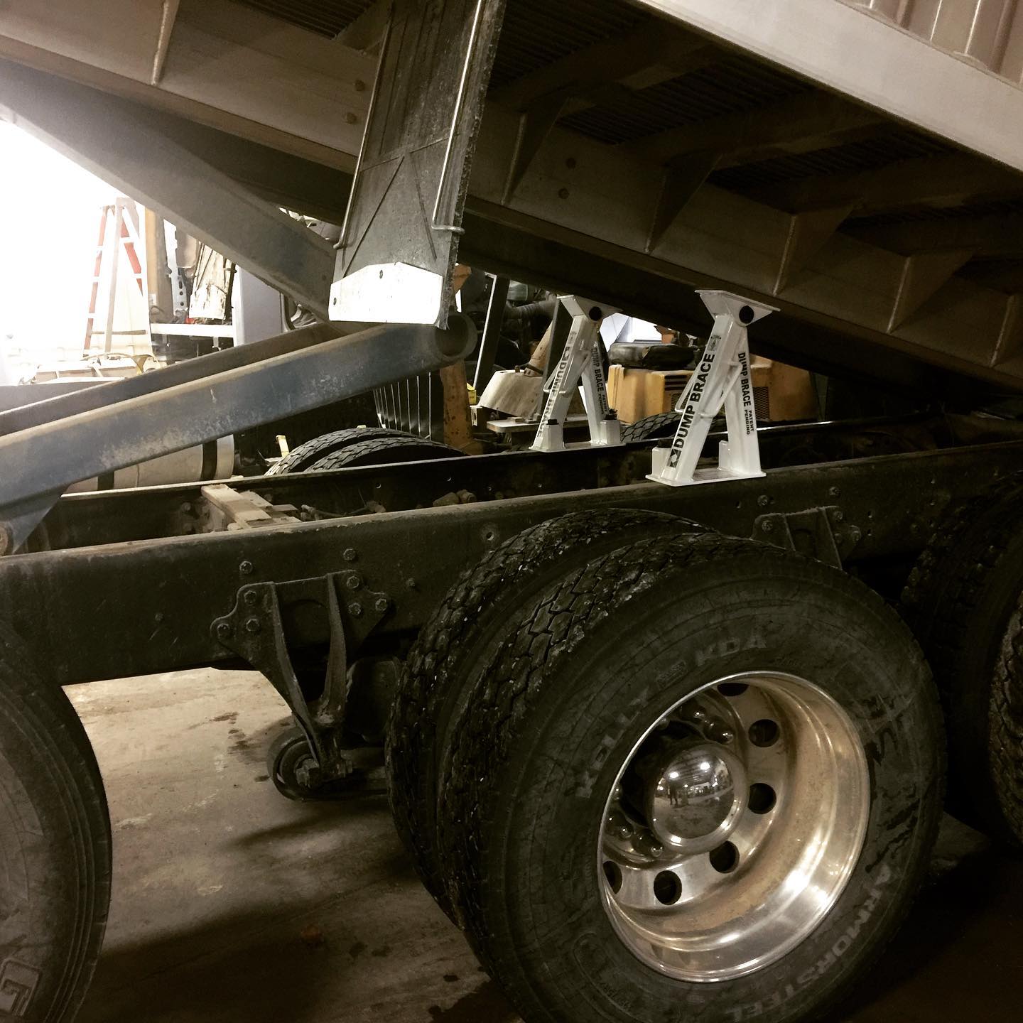Dump Truck Safety Locks