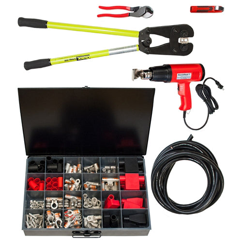 Quick Cable 2/0 GA Heavy Duty Starter Basic Kit