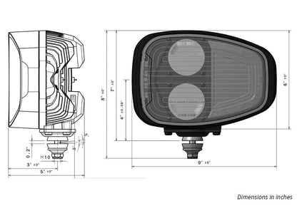 3800 LED Snow Plow Combination Lights, CHL2