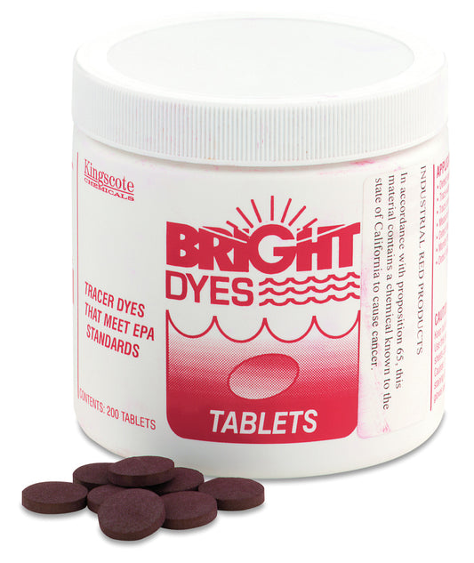 Bright Dyes™ Red Dye Tablets