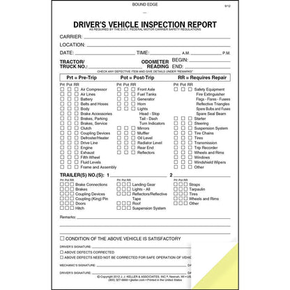 Detailed Driver Vehicle Inspection Reports