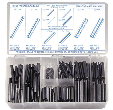 Roll Pin Kit, 300 pc.