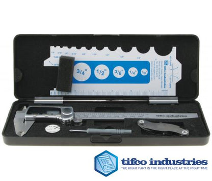 Tifco Hydraulic Fitting Identification and Measuring Kit