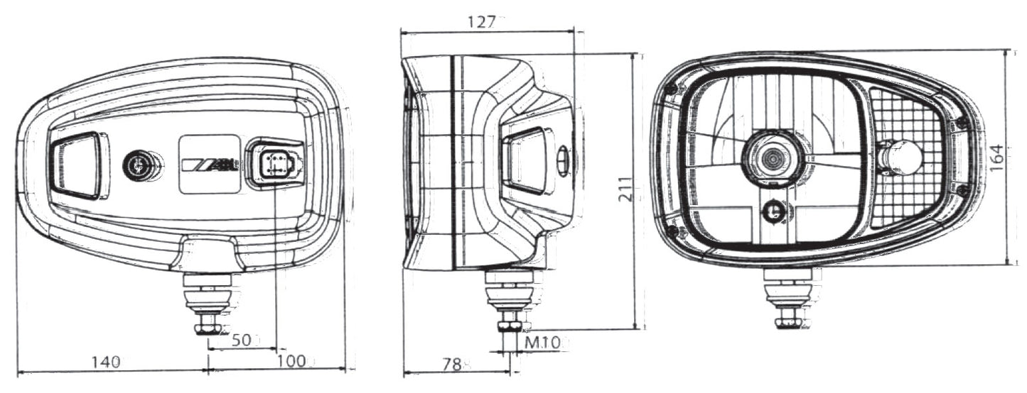 3830 Snow Plow Light Set