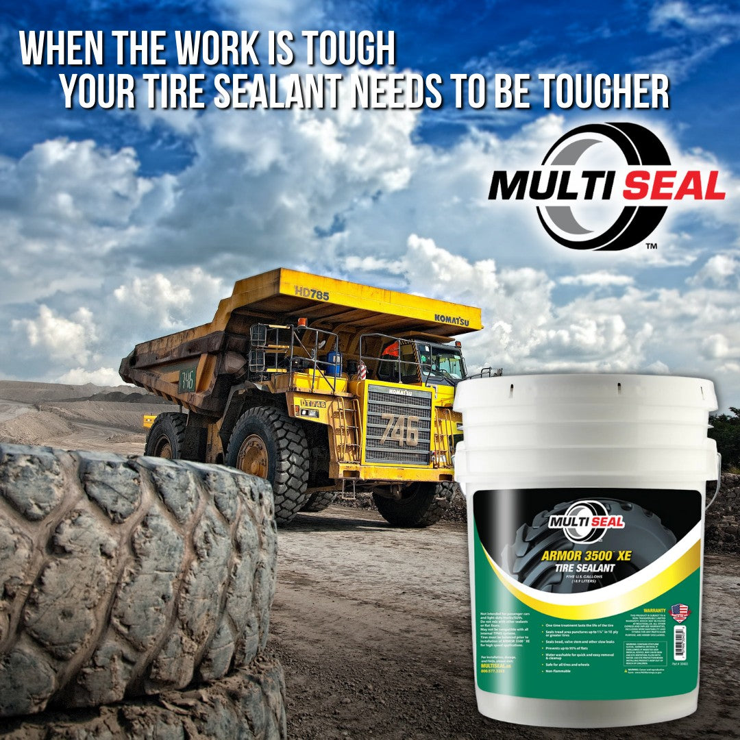 Multi Seal® Armor 3500™ Extreme-Duty Tire Sealant