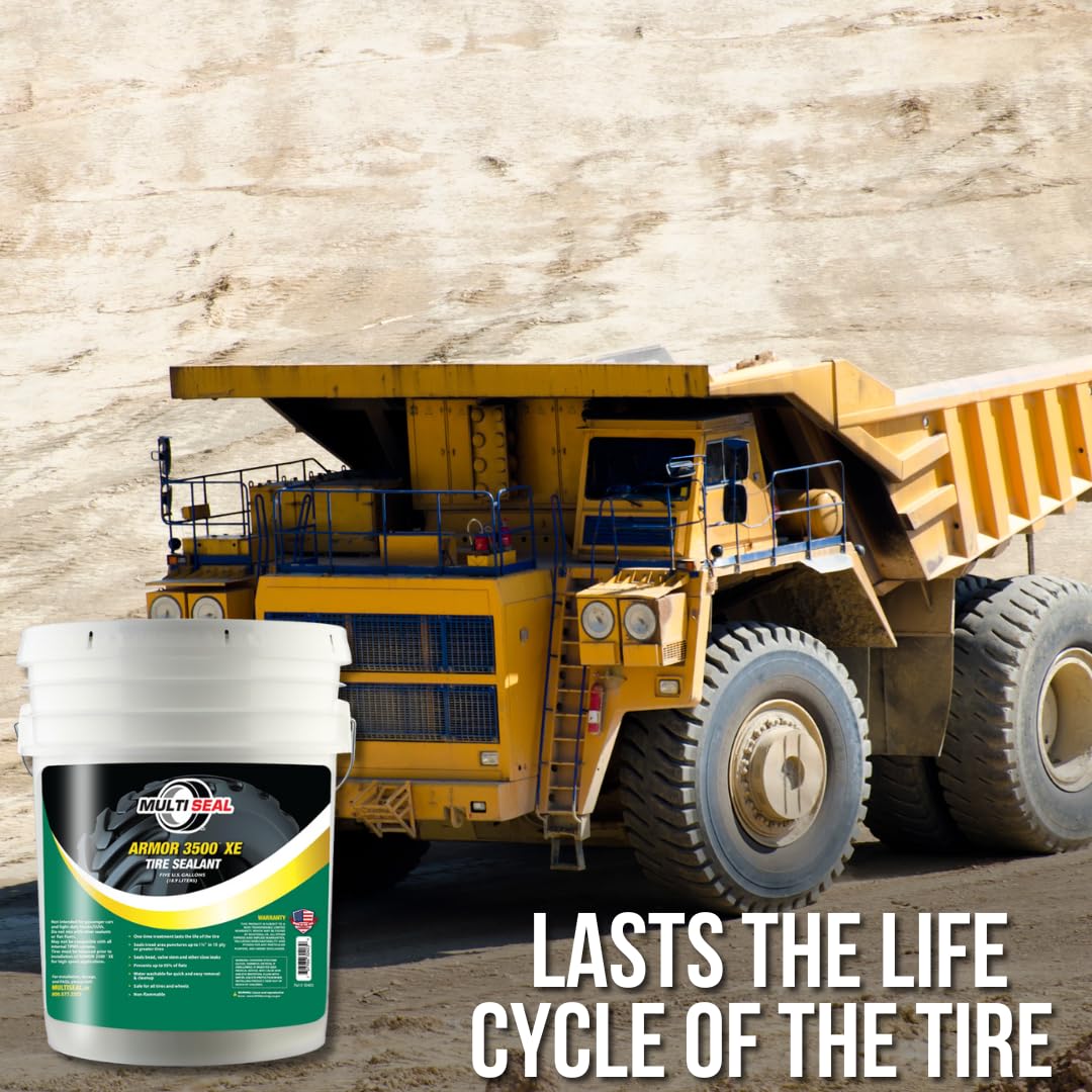 Multi Seal® Armor 3500™ XE Extreme-Duty Tire Sealant