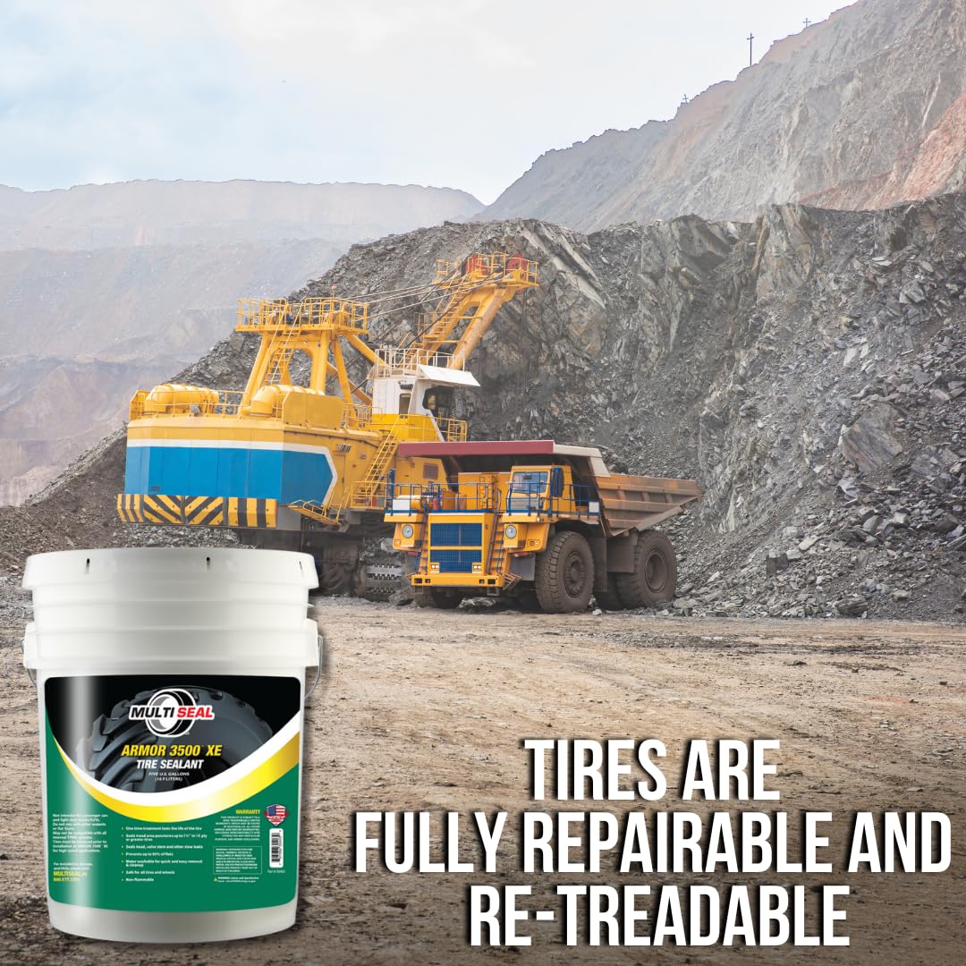 Multi Seal® Armor 3500™ XE Extreme-Duty Tire Sealant
