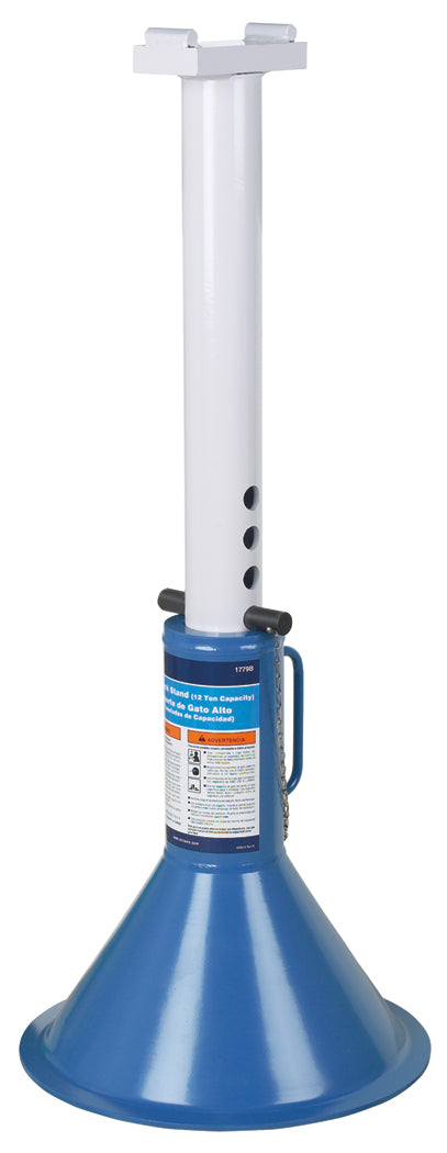 12-Ton Capacity Low and High Jack Stands
