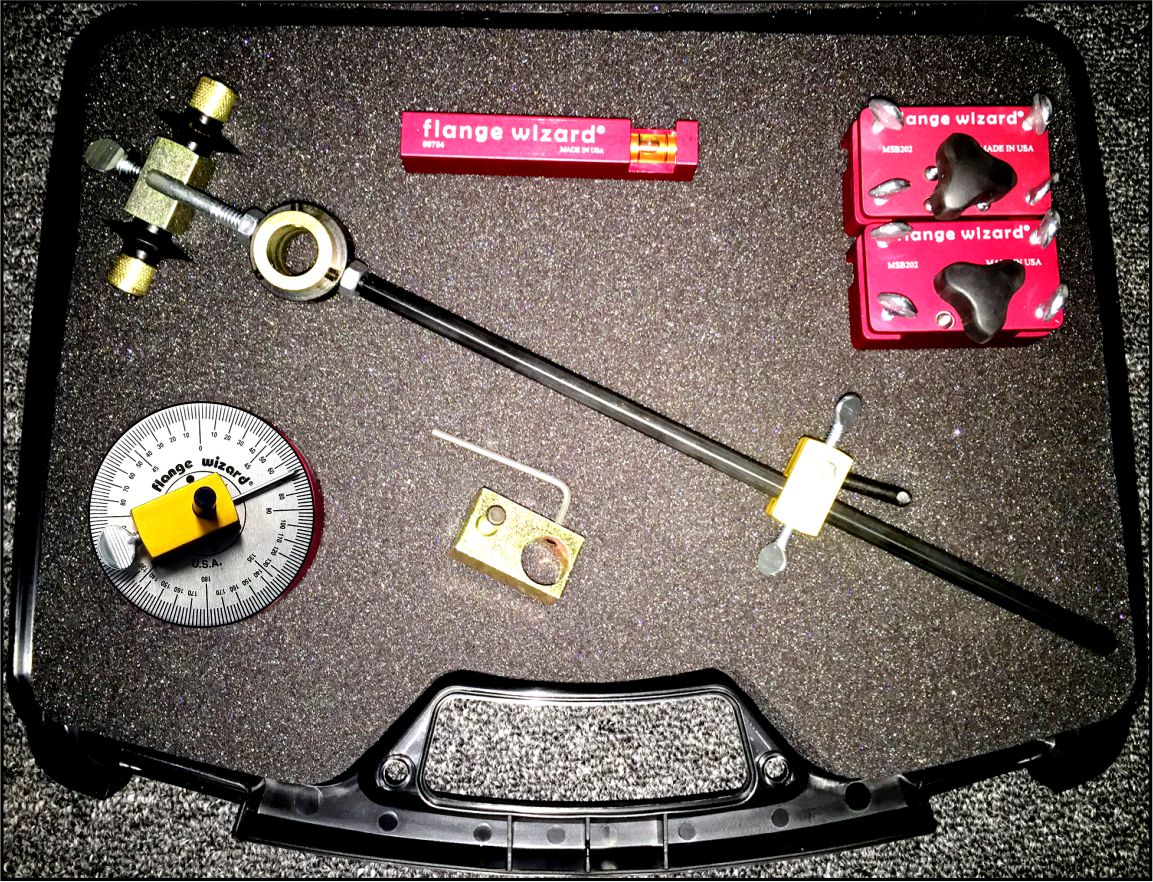 Flange Wizard® Wizard Burning Guides Case