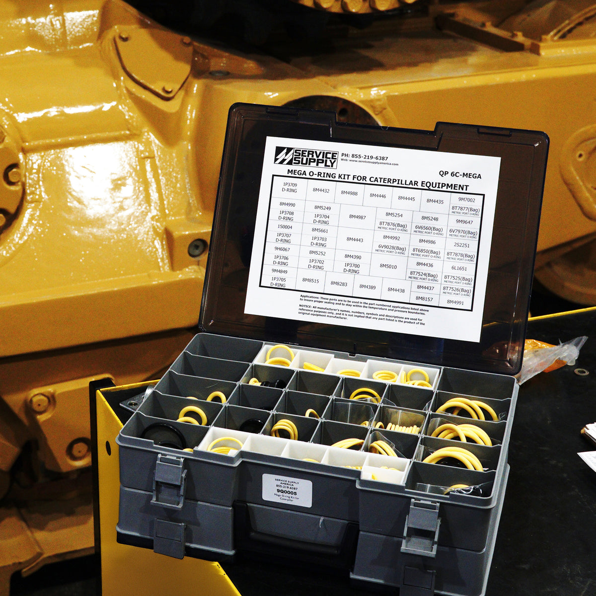 Mega O-Ring Kit for Caterpillar Equipment – Service Supply America