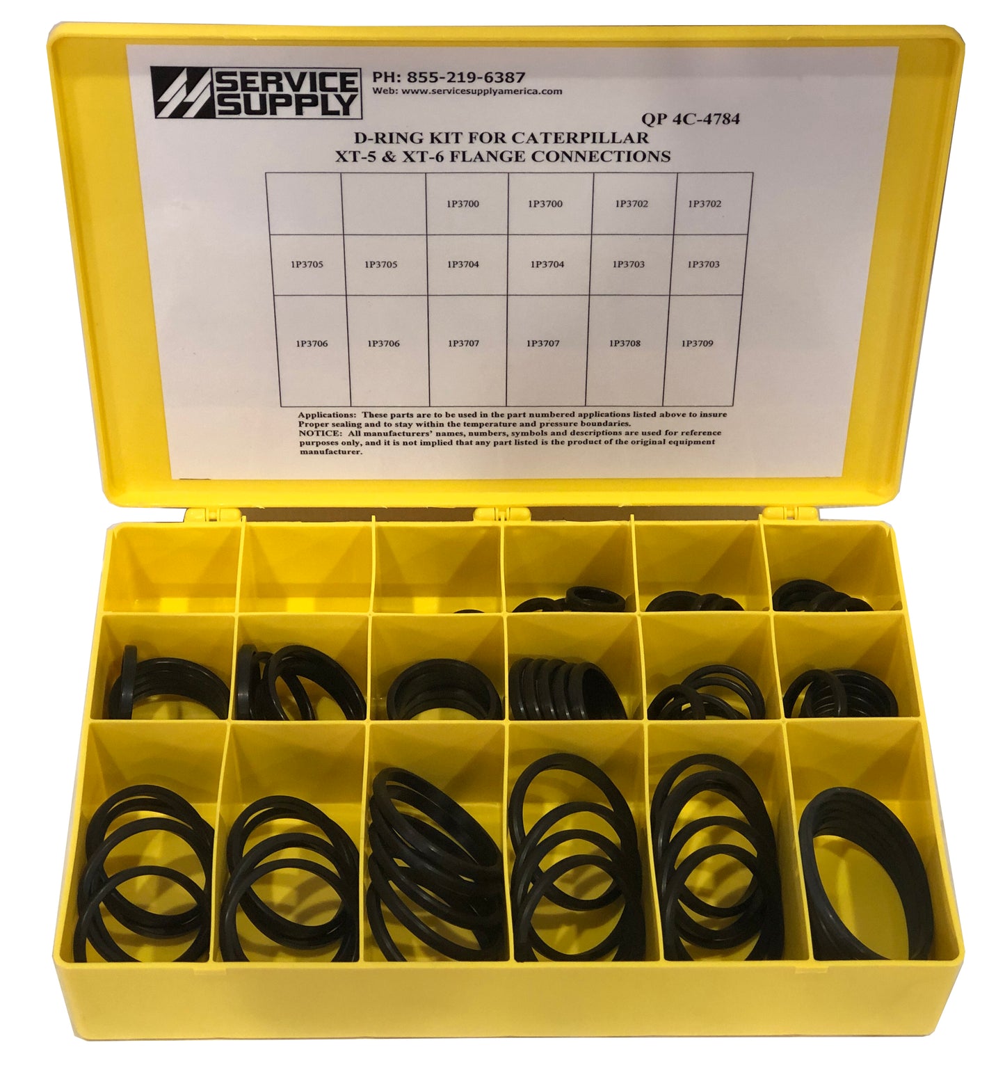 Metric Port O-Ring Kit for Caterpillar Equipment