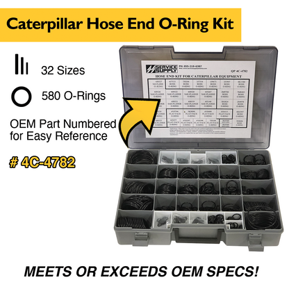 Hose End O-Ring Kit for Caterpillar