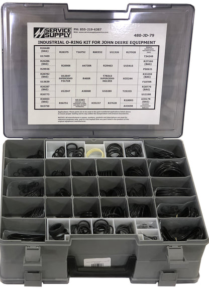 Master Hose End O-Ring Kit for John Deere Equipment