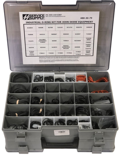 Master Hose End O-Ring Kit for John Deere Equipment