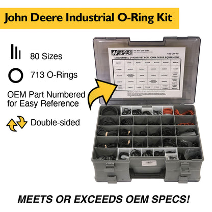 Industrial O-Ring Kit for John Deere Equipment