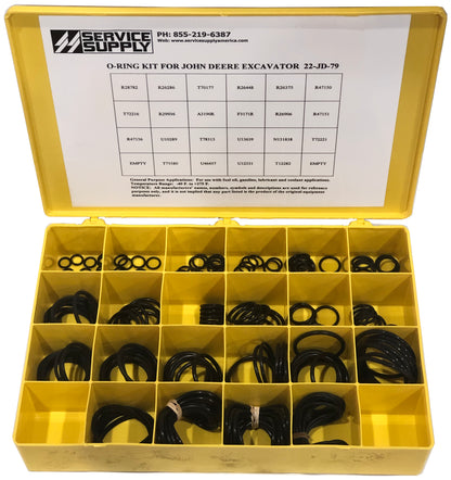 O-Ring Kit for John Deere Excavators