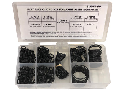 Flat Face O-Ring Kit for John Deere Equipment