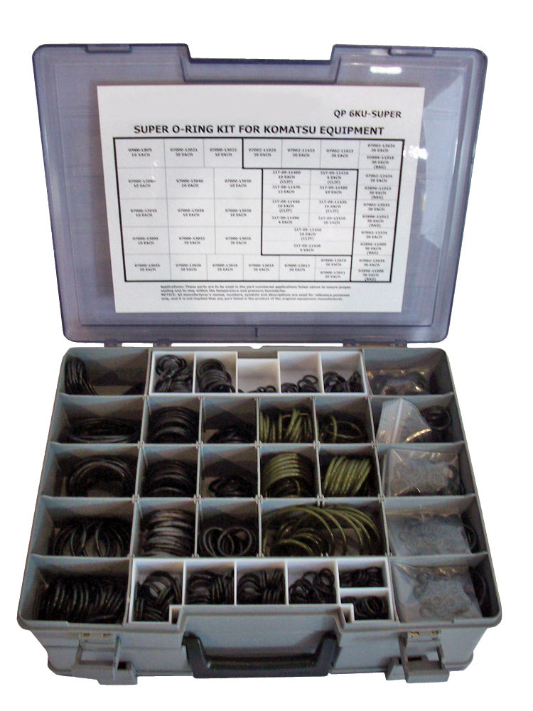 Super O-Ring Kit for Komatsu Equipment