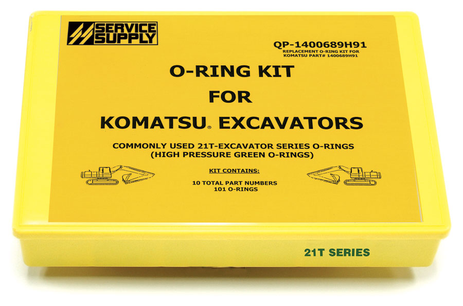 O-Ring Kit for Komatsu Excavators, 21T Series