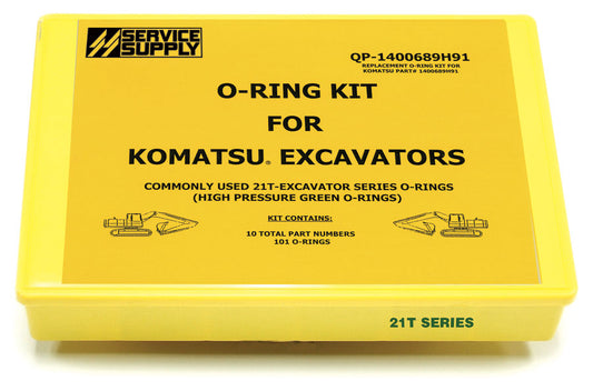 O-Ring Kit for Komatsu Excavators, 21T Series