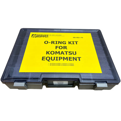 O-Ring Kit for Komatsu Equipment, 07000-0 & 07000-1 Series