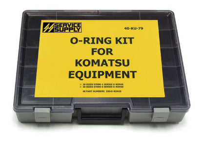 O-Ring Kit for Komatsu Equipment, 07000-0 & 07000-1 Series