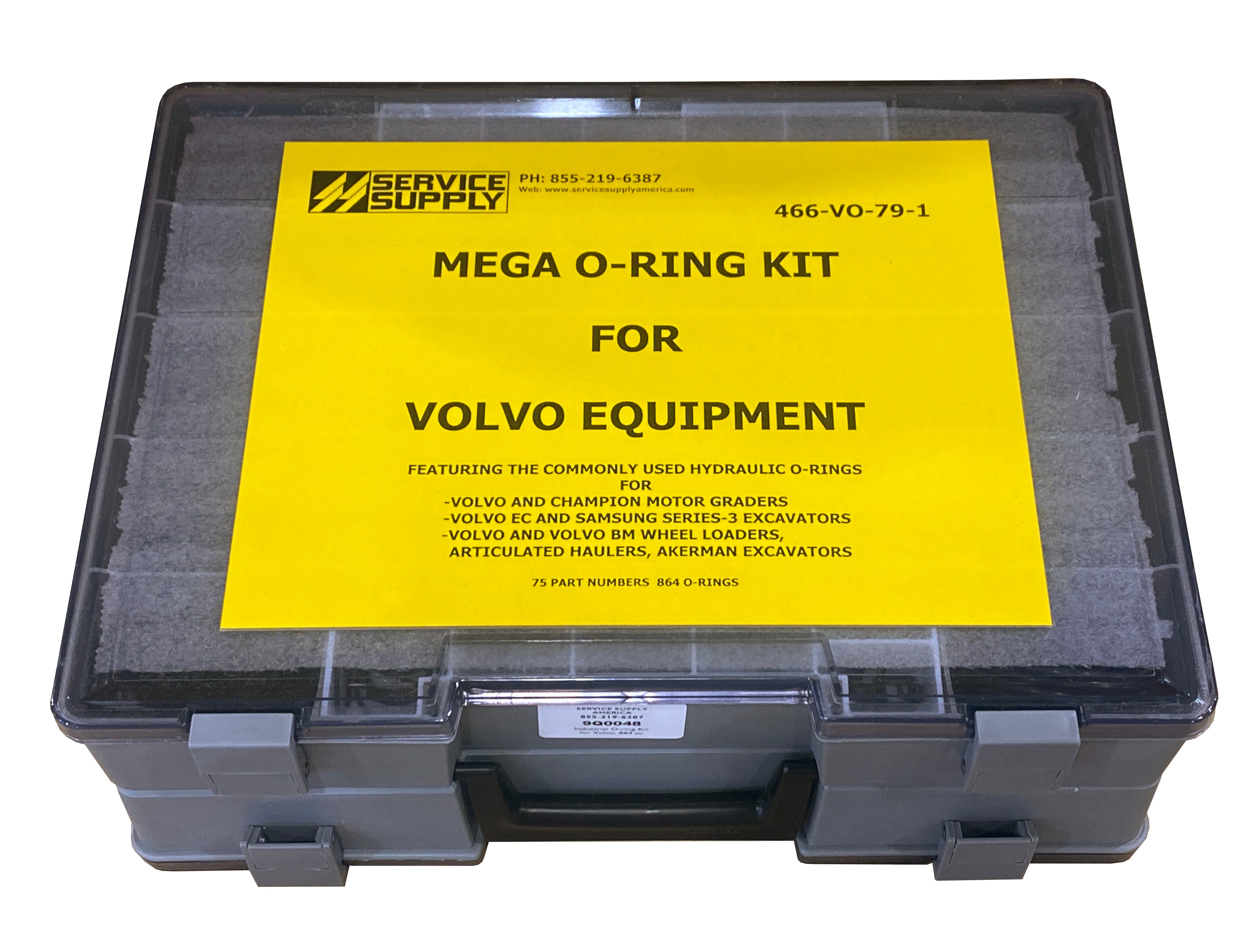 Mega O-Ring Kit for Volvo Equipment – Service Supply America