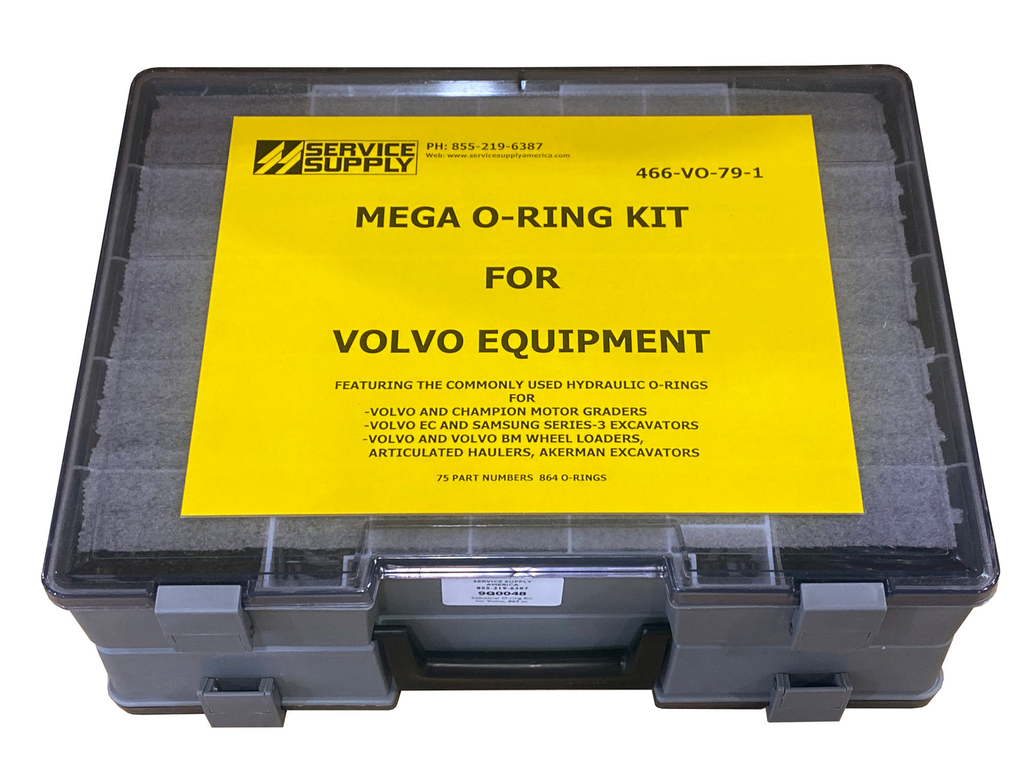 Mega O-Ring Kit for Volvo Equipment