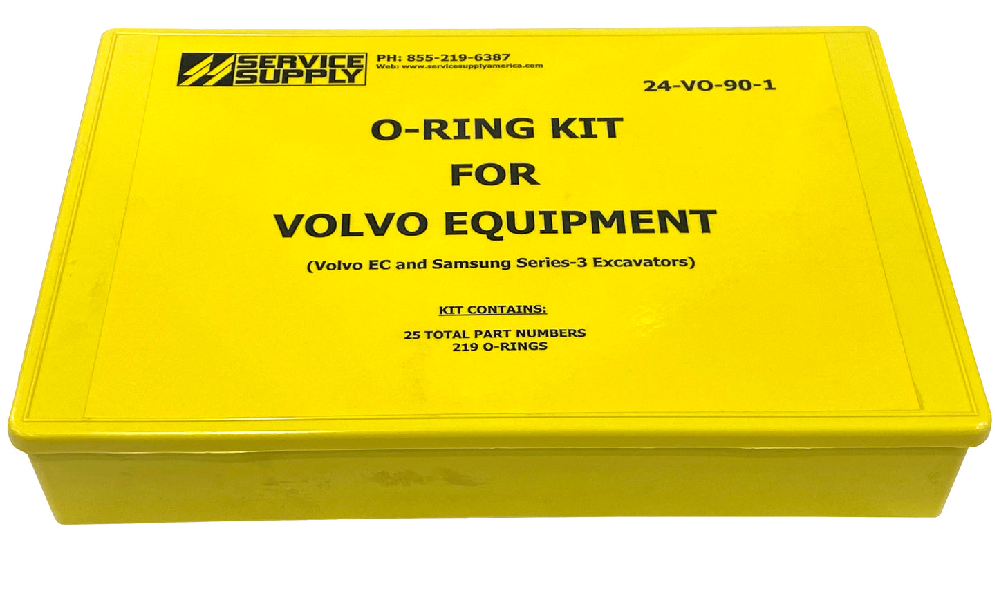 O-Ring Kit for Volvo Equipment , Excavators