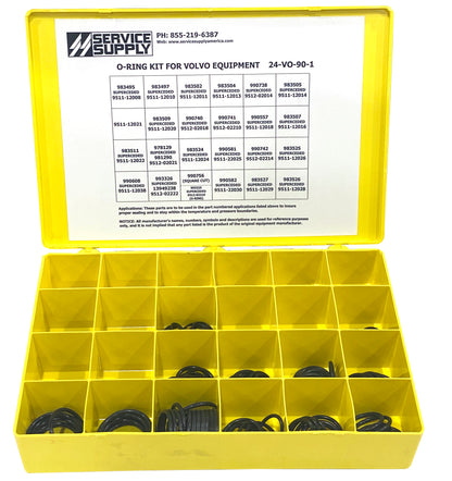 O-Ring Kit for Volvo Equipment , Excavators