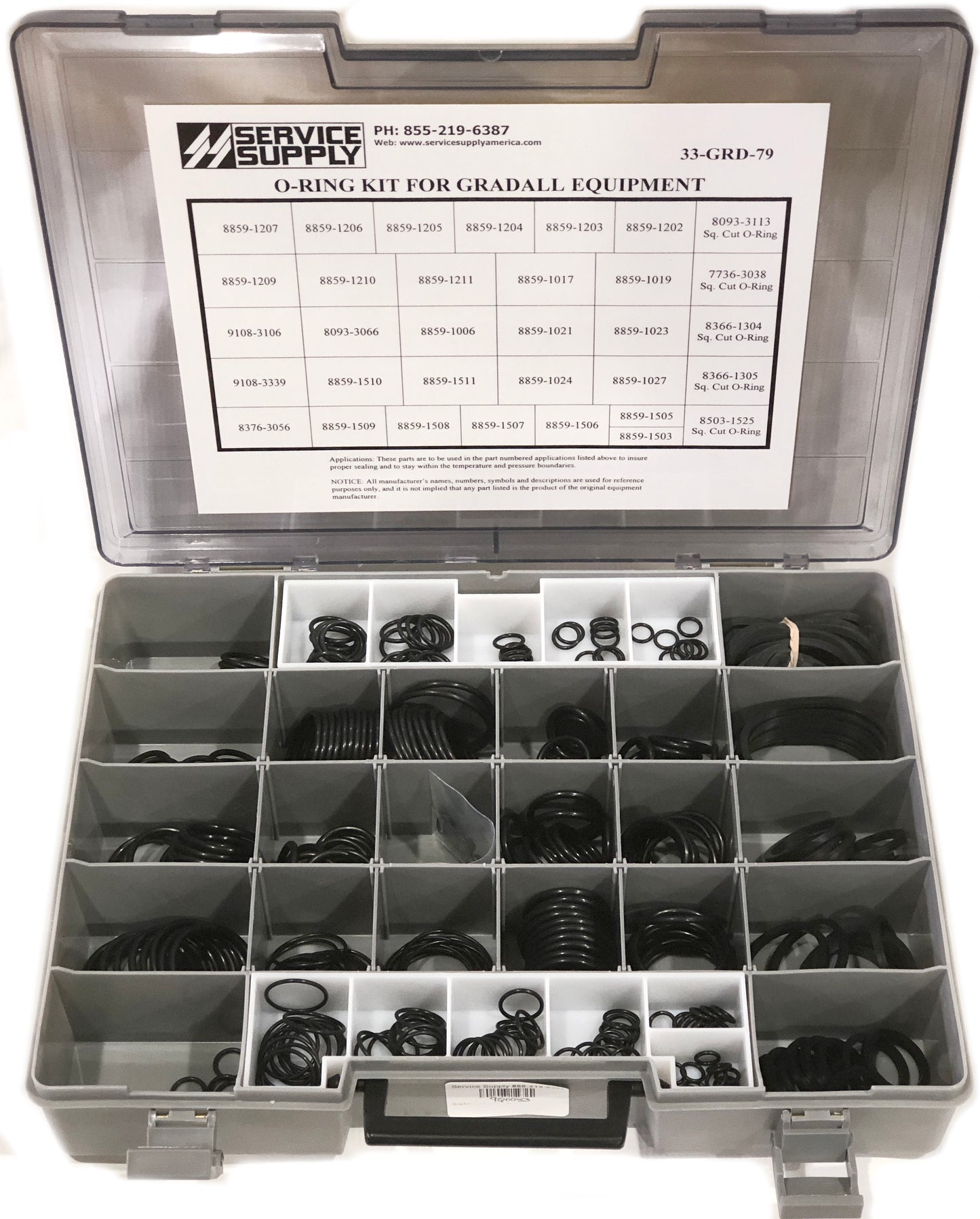 O-Ring Kit for Gradall Equipment