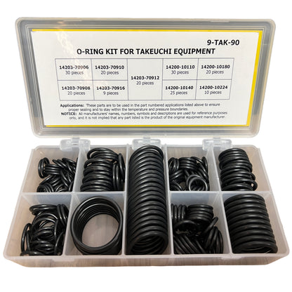 O-Ring Kit for Takeuchi Equipment