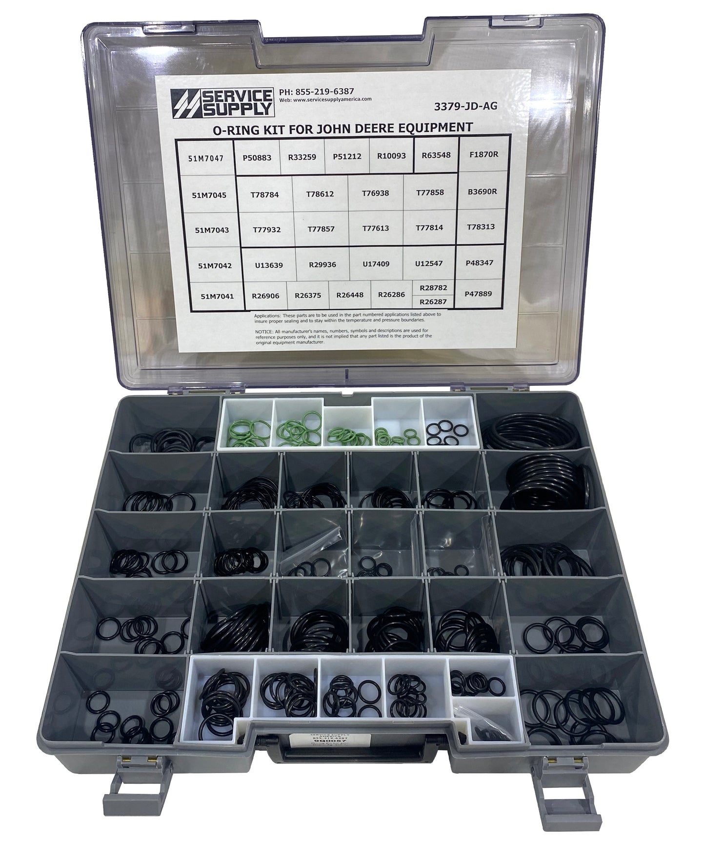 O-Ring Kit for John Deere Equipment, AG