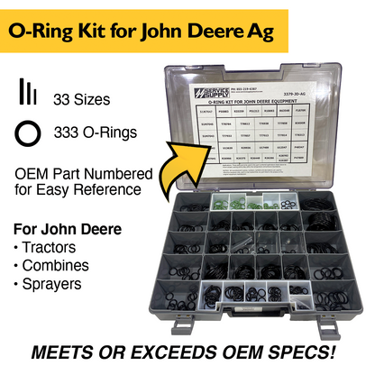 O-Ring Kit for John Deere Equipment, AG