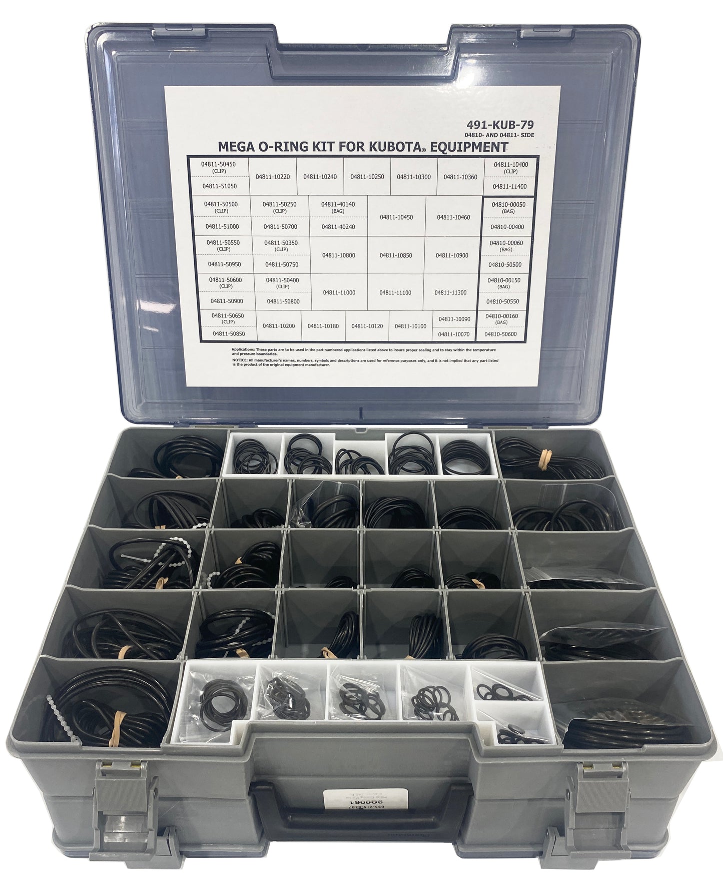 Mega O-Ring Kit for Kubota Equipment