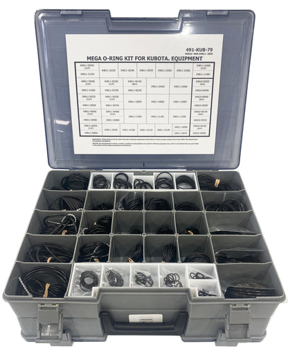 Mega O-Ring Kit for Kubota Equipment