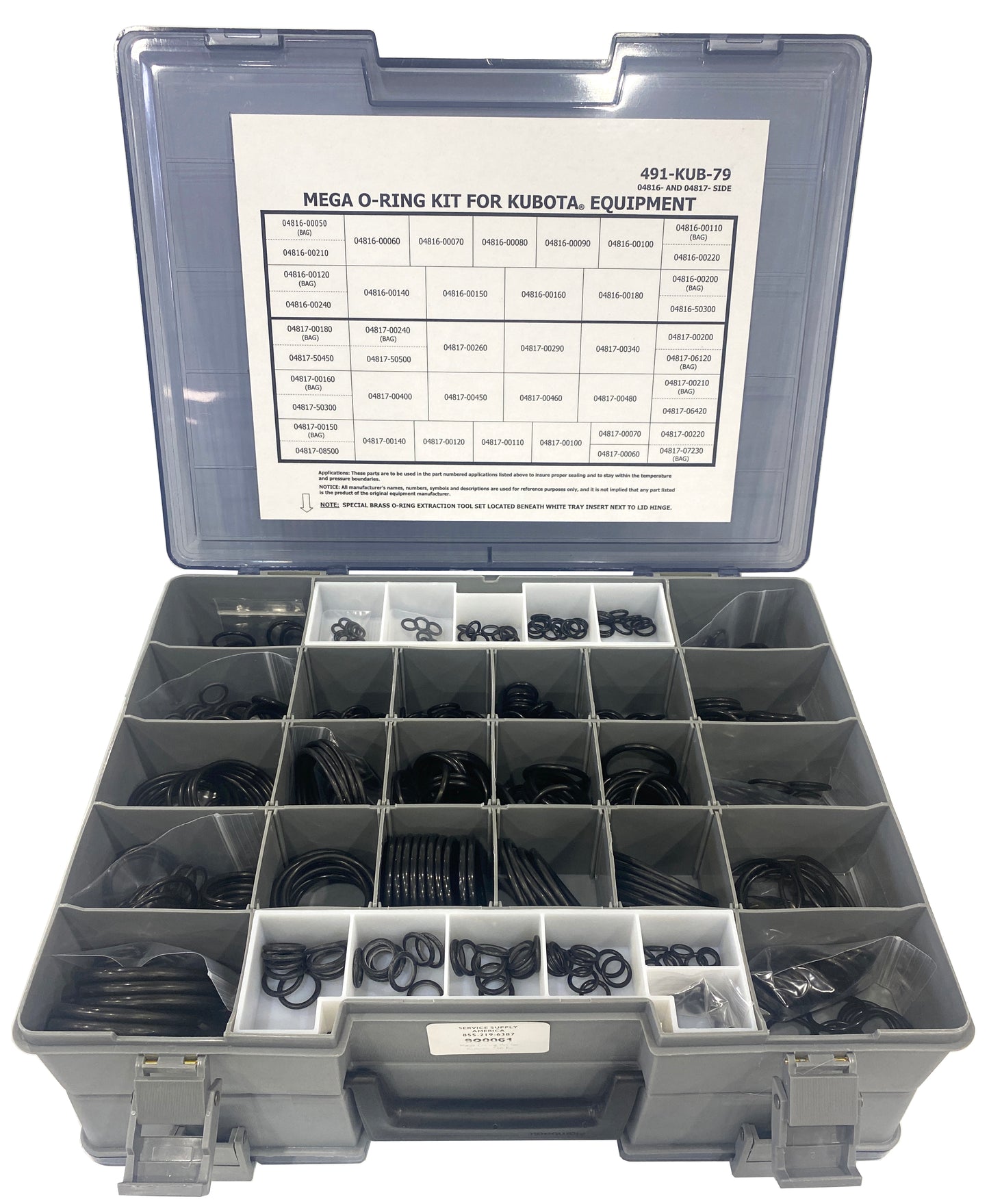 Mega O-Ring Kit for Kubota Equipment