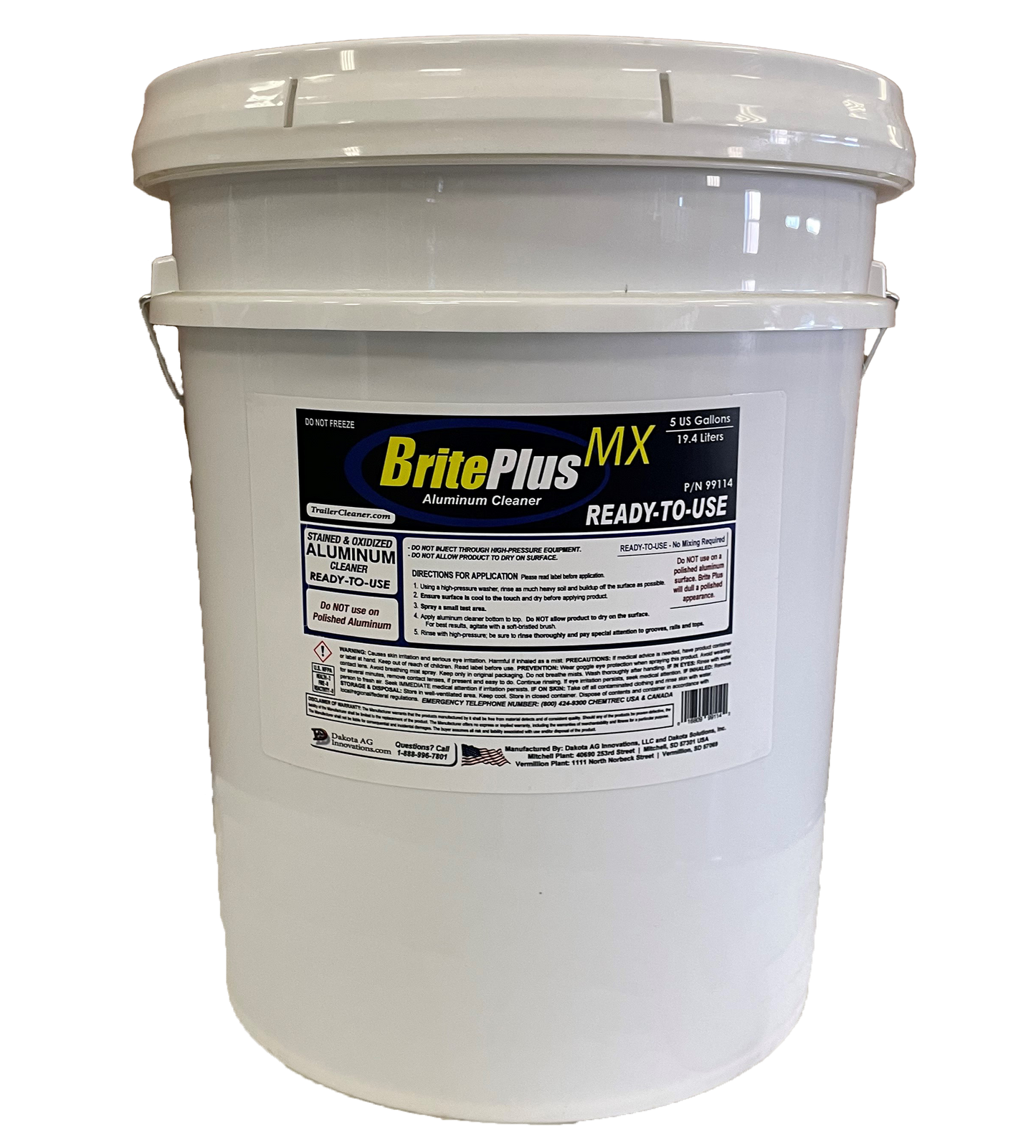 BritePlus MX and AlumiWash