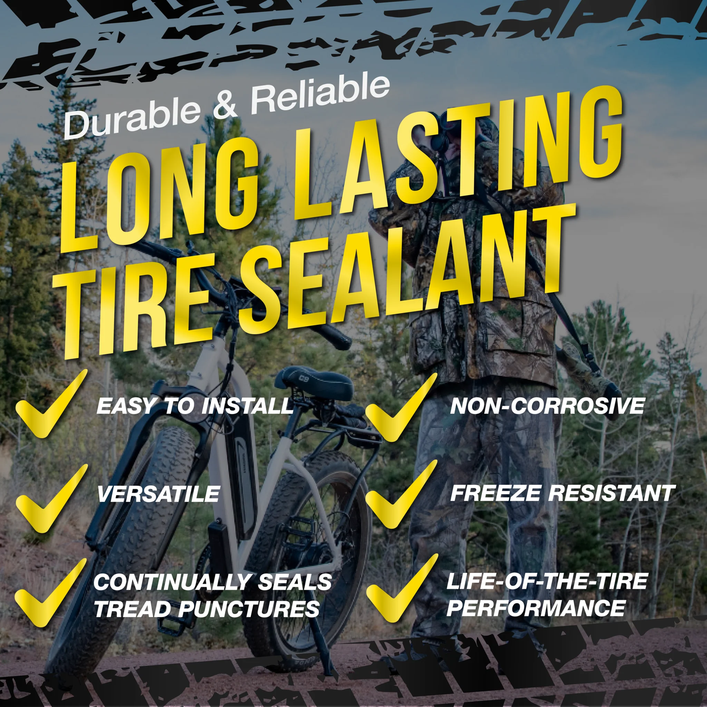 Multi Seal® FlatOut Tire Sealant with Kevlar®, Sportsman