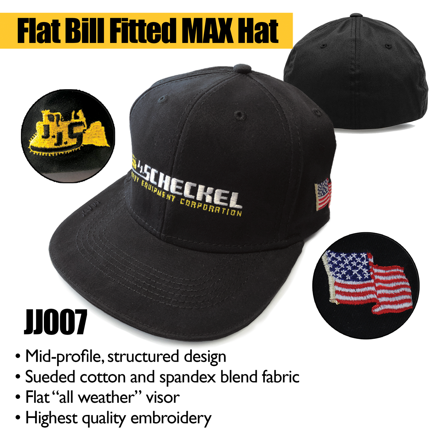 J.J. Scheckel MAX Hats
