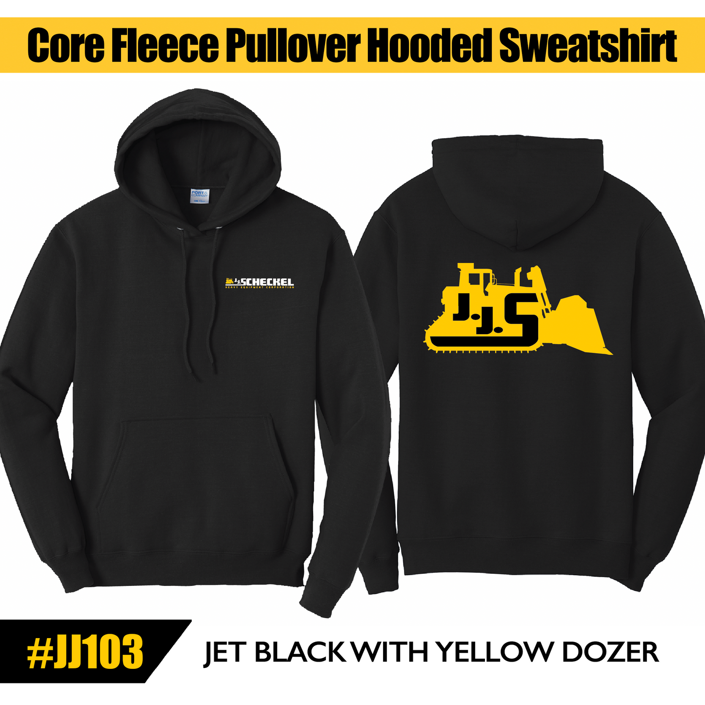 J.J. Scheckel Hooded Sweatshirts